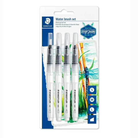 Pincel para Acuarelar Staedtler x4 (949-SBK4-C) 