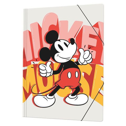 Carpeta Oficio con Elástico Mooving Mickey Mouse 