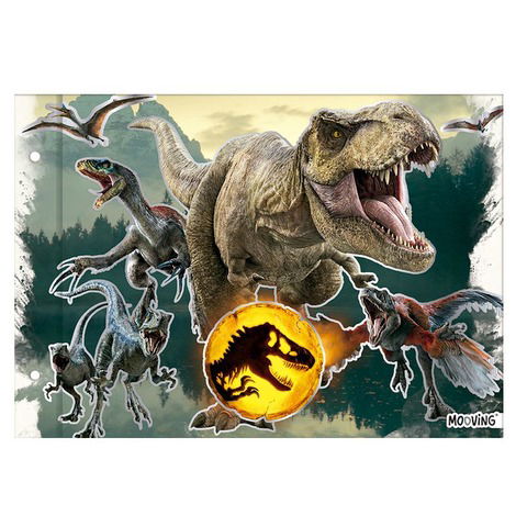 Carpeta N°5 Mooving Jurasic World  Dinosaurs in our World 2023