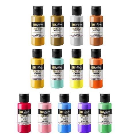 Acrilico Art Nature Premium Pote  60ml Perlados