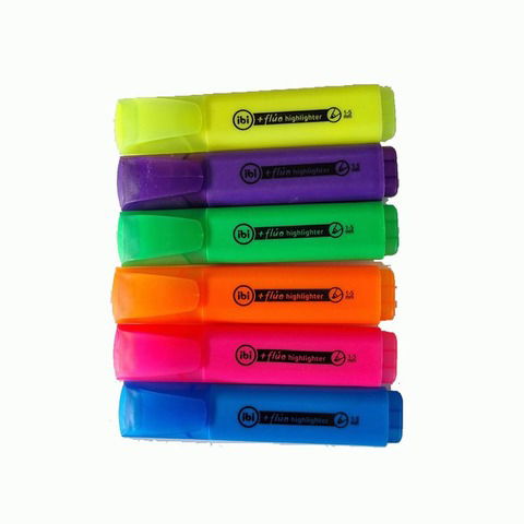 Resaltador Ibi Highlighter Fluo