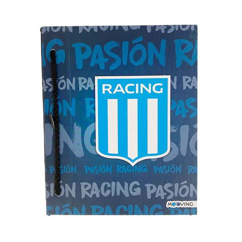 Carpeta N°3 dos tapas Mooving Racing Pasion 