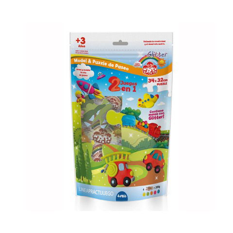 Caucho Dido Set Moldes & Puzzle De Paseo