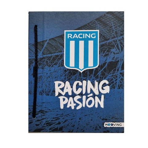 Carpeta N°3 dos tapas Mooving Racing Pasion Fdo. Tribuna