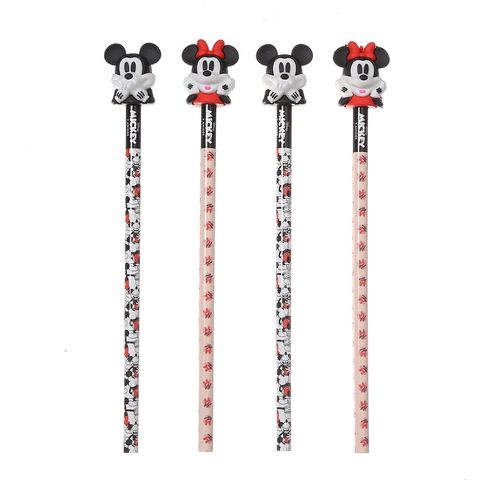 Lapiz Negro Wero con Goma Topper 3D Mickey (4301)