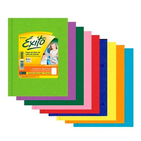 Cuaderno Escolar Exito 16x21 Rayado Araña T-D x48hj