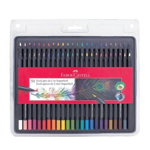 Lápiz Faber Castell SuperSoft x 50