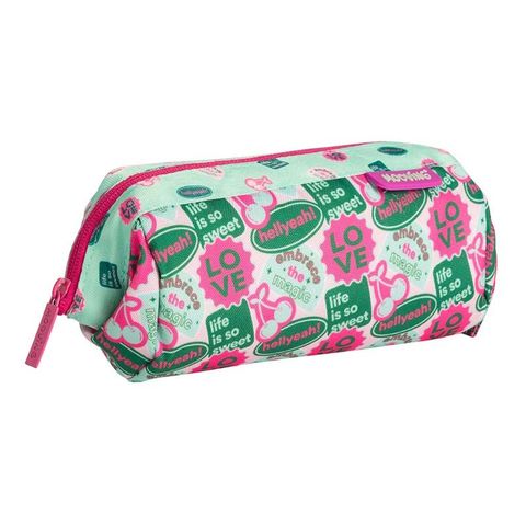 Cartuchera Mooving Tela Open Pink 