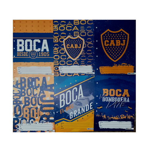 Separadores A4 Mooving x6 Fútbol: Boca Jrs 