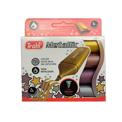  Resaltador Trabi Chato x4 Metallic