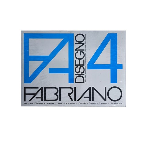 Block Fabriano Diseño 4 - 220gr 24x33 (20h) Rugoso