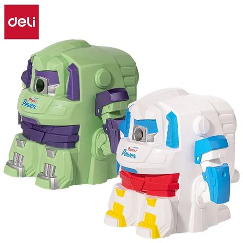 Sacapuntas de mesa Deli Robot (H512)