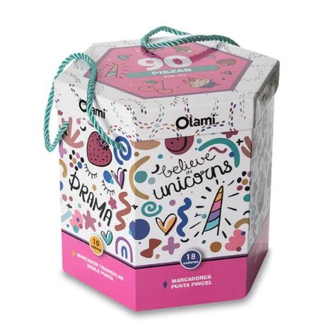 Set de Dibujo Olami Acordeon 