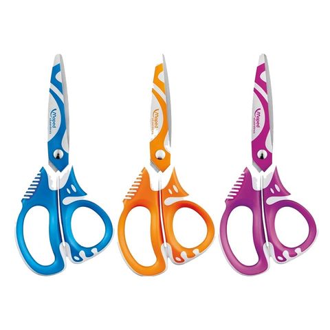 Tijera Escolar Maped 13cm Zenoa Fit (670110)