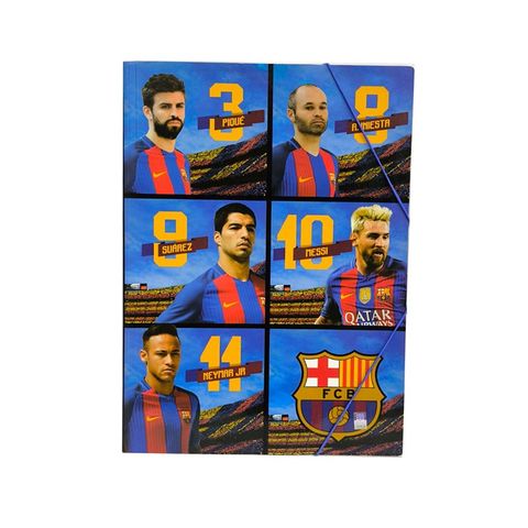 Carpeta Oficio con Elástico Mooving Barcelona 