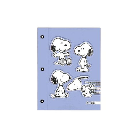 Carpeta Nº3 dos tapas Mooving Snoopy 