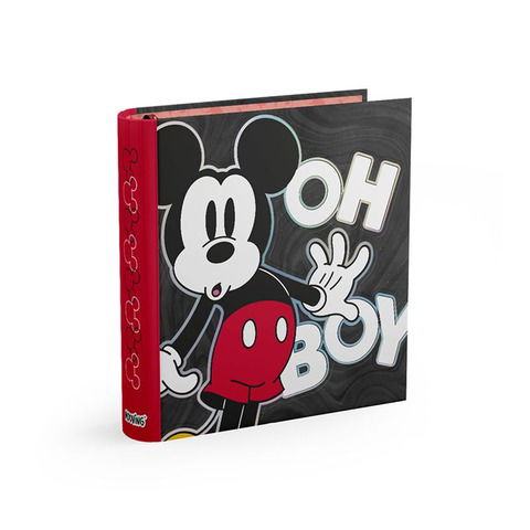 Carpeta Nº3 3x40 Mooving Mickey Mouse 