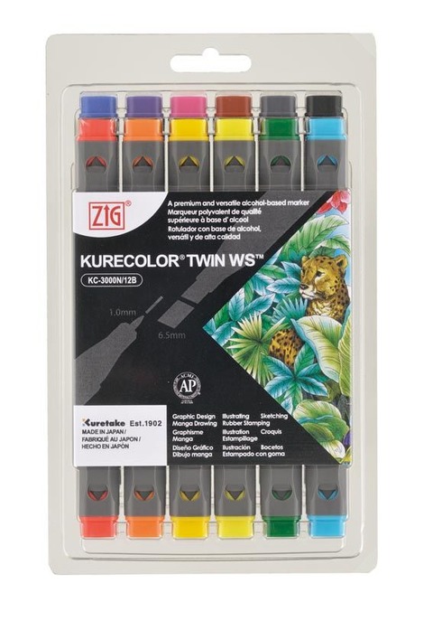 Kurecolor Marcadores Set x12 