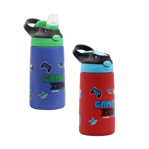 Botella Reutilizable Footy Termica Acero 400ML C/Pico Sorbete Game Zone (BOTERM175)