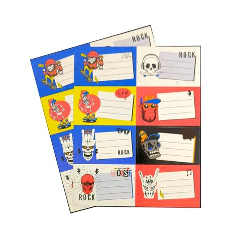 Etiquetas PPR - Rock x16 