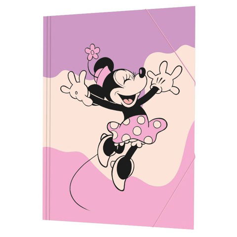 Carpeta Oficio con Elástico Mooving Minnie Mouse 