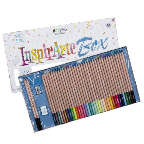 Mooving Coloring Inspirarte Box x40 piezas (3019940)