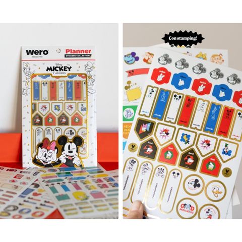 Stickers Wero Fun Planner (Señaladores y más) Mickey & Friends (4412)