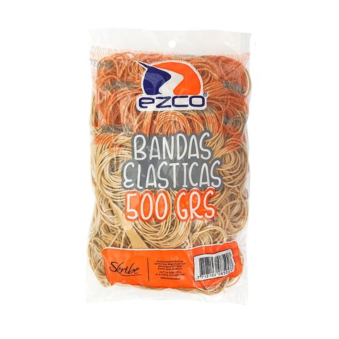 Banda elástica común 40mm x 500grs Ezco