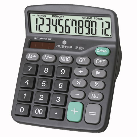 Calculadora Justop JP-837 12 Dígitos