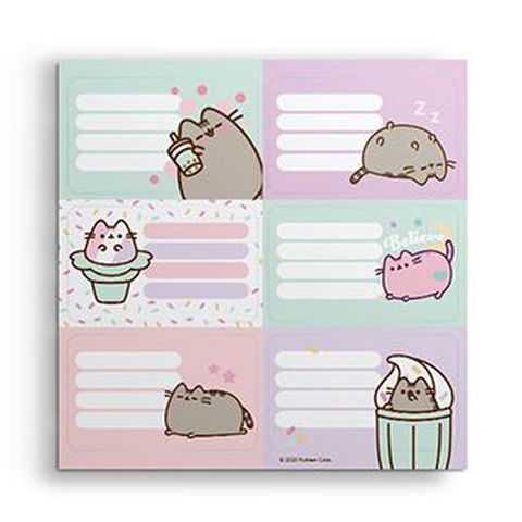 Etiquetas Mooving Pusheen Mod24 x12