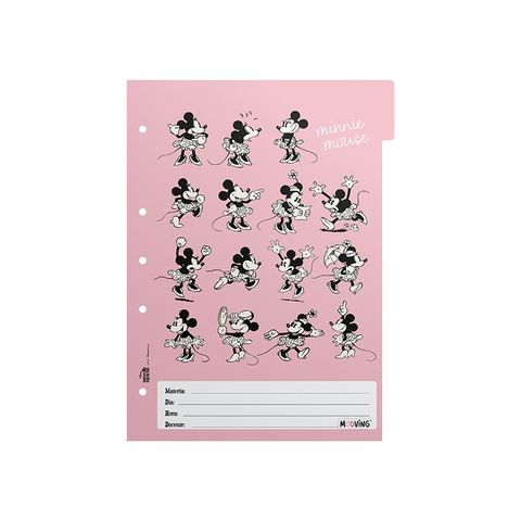 Separadores A4 Mooving Minnie Mouse 
