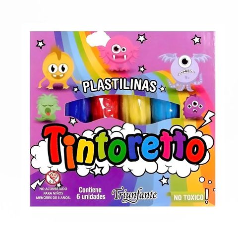 Plastilina Tintoretto x 6