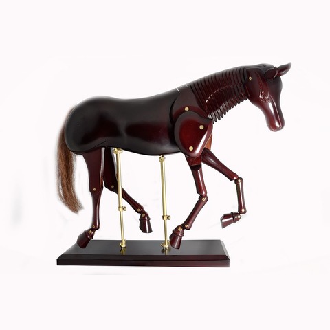 Caballo Articulado de Madera 