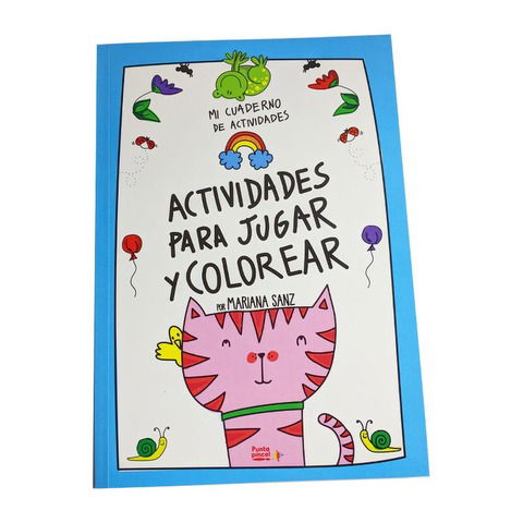 Libro para Colorear Infantil Colección Mi Cuaderno de... Para Jugar y Colorear