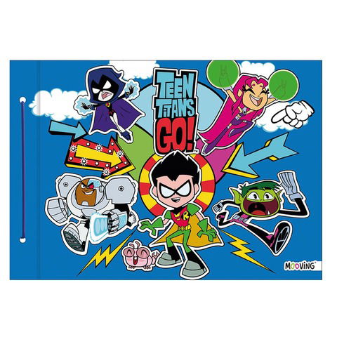 Carpeta N°5 Mooving Teen Titans Go 