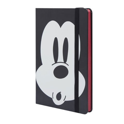 Cuaderno Mooving Línea Notes Mickey Mouse (Negro) A5 T-D Rayado