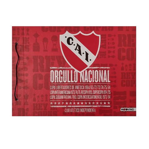 Carpeta N°5 Mooving Independiente Orgullo Nacional