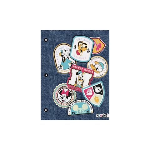 Carpeta Nº3 dos tapas Mooving Mickey and Friends 
