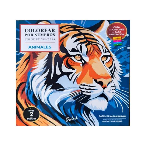 Libro para Colorear para Adultos Splash 