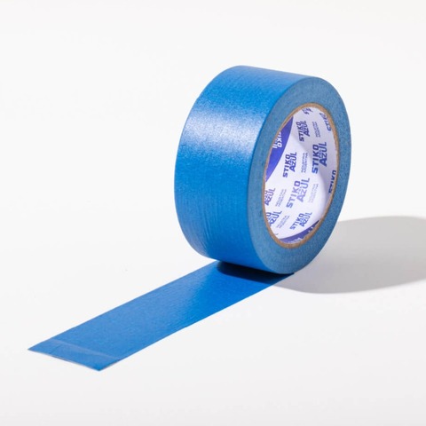 Cinta Adh. Papel Stiko Color Azul 48mm x50mts