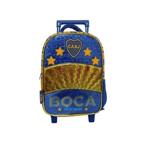 Mochila Carro Cresko Lic. Boca Jrs. (12