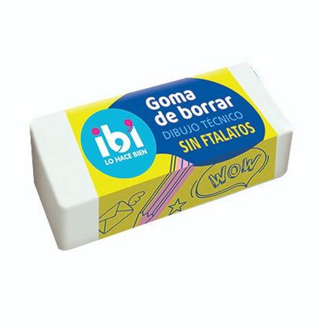 Goma de Borrar Lápiz Ibi 