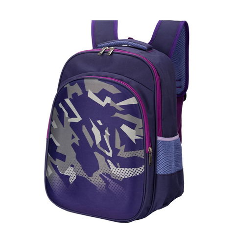 Mochila Kiburi Fantasía Estampada K2288 Violeta