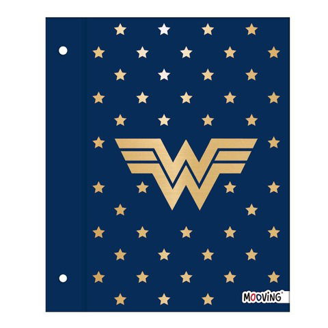 Carpeta N°3 Dos Tapas Mooving Wonder Woman 