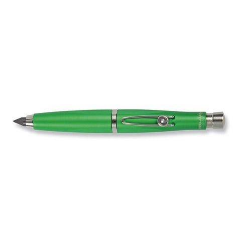 Portaminas 5.6mm Koh-i-noor 5321 Verde clip Plata (con estuche)