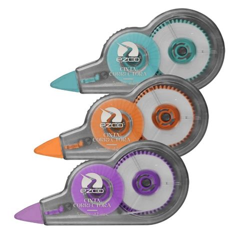 Corrector Cinta Ezco 5mm x 12mts Max