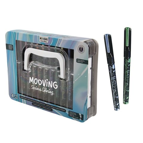 Mooving Coloring Marcador Acrilico Metalizados x12 (3121312)