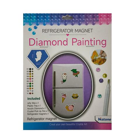 Stickers Magnético Diamond Painting ASB 10x8cm x5U 