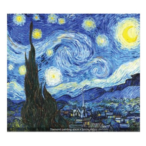 Diamond Painting 40x50cm Estuche cristal 