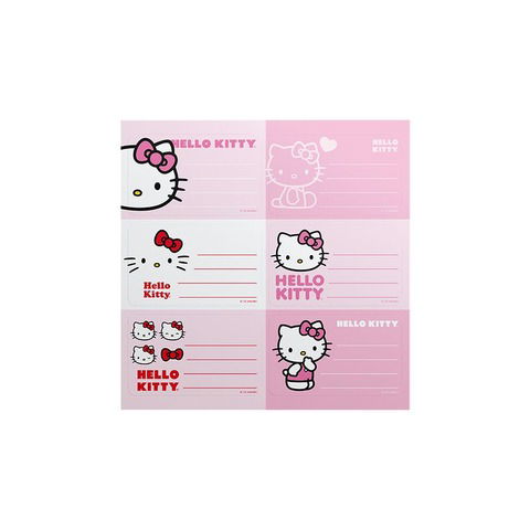 Etiquetas Mooving Hello kitty Mod25 x12